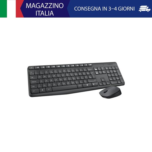 Logitech mk235 combo tastiera - combo,