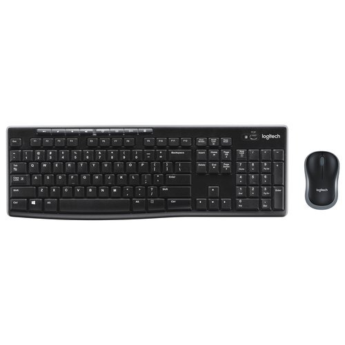 Logitech tastiera mouse mk - tastiera, e